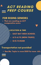 ACT READING PREP COURSE